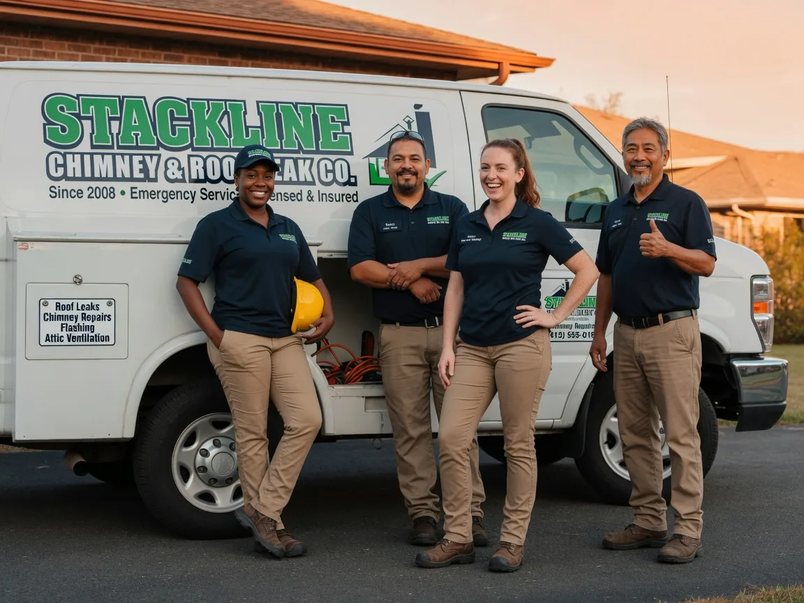 Chimney flashing repair company in Only, TN